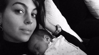 Georgina Rodríguez muestra una nueva foto de Alana Martina, a punto de cumplir 4 meses