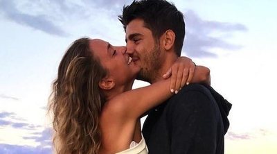 Álvaro Morata y Alice Campello viven su aniversario más especial