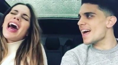 Marc Bartra y Melissa Jiménez enseñan su talento musical con un divertido vídeo