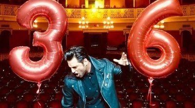 David Bustamante celebra su cumpleaños convencido de que el número 36 le traerá suerte