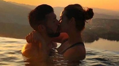 Tamara Gorro realiza un corto viaje romántico a los Alpes junto a Ezequiel Garay