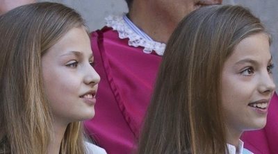 El regalo que emocionó a la Princesa Leonor y la Infanta Sofía en la Misa de Pascua