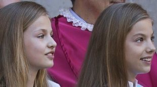 El regalo que emocionó a la Princesa Leonor y la Infanta Sofía en la Misa de Pascua