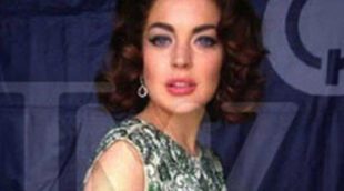 Primeras imágenes de Lindsay Lohan caracterizada como Elizabeth Taylor