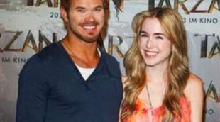 Kellan Lutz y Spencer Locke presentan el rodaje de 'Tarzán 3D'