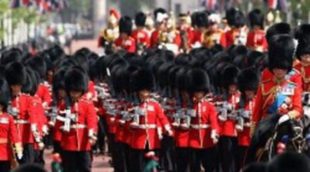 Kate Middleton y el Príncipe Felipe acaparan las miradas en el Trooping The Colour de la Reina Isabel II