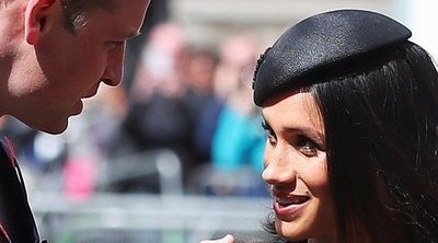 El cariñoso reencuentro entre el Príncipe Guillermo y Meghan Markle tras el nacimiento del Príncipe de Cambridge