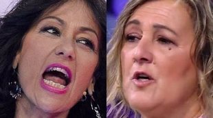 La madre de Hugo Paz discute con Maite Galdeano en 'Sálvame' y afirma que Sofía Suescun le fue infiel