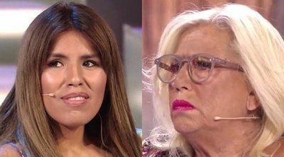 Así fue el encuentro más esperado de Chabelita Pantoja y Mayte Zaldívar en el plató de 'Supervivientes 2018'