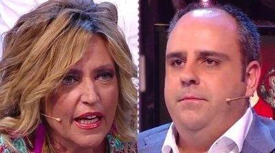 El rifirrafe entre Lydia Lozano y Julio Ruz en 'Supervivientes 2018' por las conversaciones en una cena