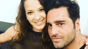 David Bustamante, paseando de la mano de Yana Olina, su compañera de baile en 'Bailando con las estrellas'