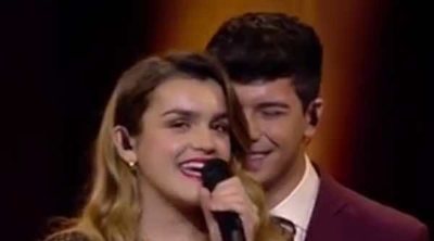 Así ha sido la romántica actuación de Amaia y Alfred con 'Tu canción' en el Festival de Eurovisión 2018