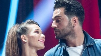 David Bustamante salva de un traspié con globos a Yana Olina en su actuación de 'Bailando con las estrellas'