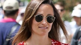 Pippa Middleton luce tripita de embarazada en el Roland Garros 2018