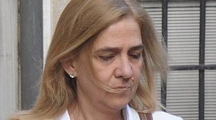 La Infanta Cristina reaparece seria y cabizbaja tras conocer la sentencia del Supremo que condena a Iñaki Urdangarin