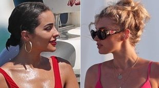 La divertida sesión de fotos de Olivia Culpo y Elsa Hosk en Formentera