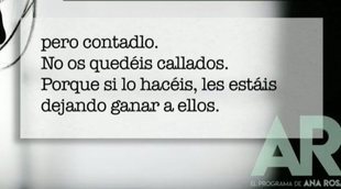 La víctima de La Manada habla por primera vez: "Si os calláis, estáis dejando que ganen ellos"