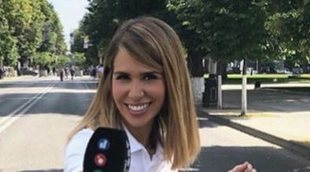 El zas de la reportera de Mediaset María Gómez a un aficionado español: "Guapa no hace falta, periodista"