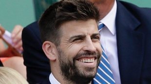 La sorprendente compañía de Gerard Piqué en Wimbledon