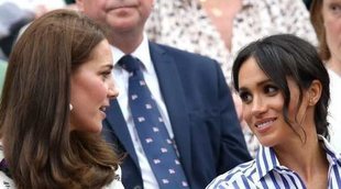 Kate Middleton y Meghan Markle, dos Duquesas muy cómplices en Wimbledon 2018