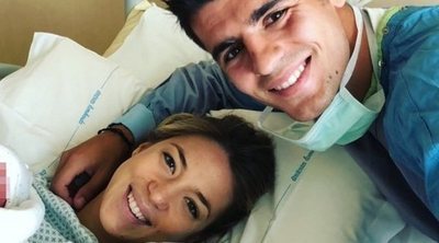 La nueva vida como papás de gemelos de Álvaro Morata y Alice Campello