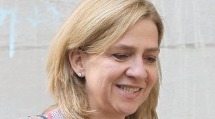 La Infanta Cristina y sus hijos Juan, Miguel e Irene Urdangarin regresan de su viaje a Estados Unidos