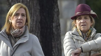 Las Infantas Elena y Cristina, dos hermanas muy bien avenidas de compras por Madrid