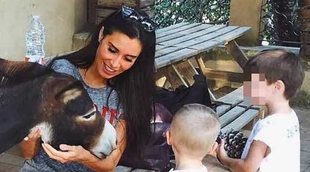 El divertido día en la granja escuela de Pilar Rubio con sus hijos Sergio y Marco Ramos