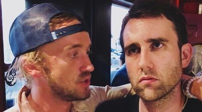 'Harry Potter': El encuentro entre Matthew Lewis y Tom Felton revive la enemistad entre Gryffindor y Slytherin