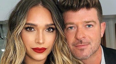 Robin Thicke y su novia April Love Geary esperan su segundo hijo 6 meses después del nacimiento de Mia