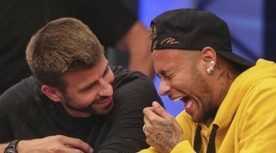 Gerard Piqué y Neymar se reencuentran en un torneo benéfico de póker