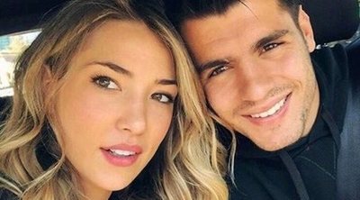 Alice Campello y Álvaro Morata celebran el primer mes de vida de sus gemelos Alessandro y Leonardo