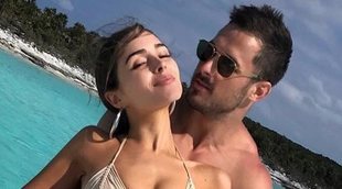 Olivia Culpo desea buena suerte a Danny Armendola en su nueva temporada en los Miami Dolphins