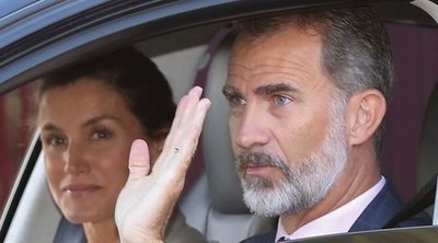 Los Reyes Felipe y Letizia se llevan todo el protagonismo en la vuelta al cole de la Princesa Leonor y la Infanta Sofía