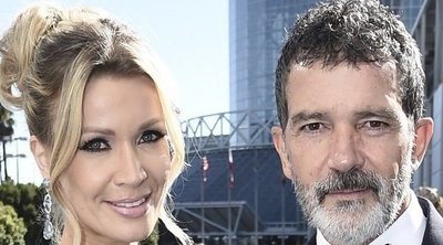 El aplauso de Antonio Banderas con toda su familia, una forma de responder a las críticas de los Emmy