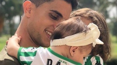 Bartra celebra el quinto mes de su hija Abril: "Pensé que no podría llegar a querer tanto a otra princesita"