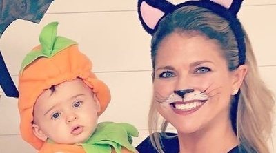 Adrienne de Suecia celebra su primer Halloween junto a Magdalena de Suecia y los Príncipes Leonor y Nicolás