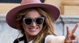 Paulina Rubio llega al Festival de Cine de San Sebastián como una diva