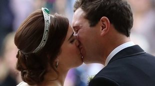 Así ha sido la boda de Eugenia de York y Jack Brooksbank: amor, tradición y mucho viento