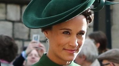 Pippa Middleton presume de embarazo en la boda de Eugenia de York y Jack Brooksbank