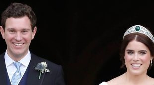 Las fotos oficiales de la boda de Eugenia de York y Jack Brooksbank: dos vestidos, la sobrina traviesa y una reconciliación