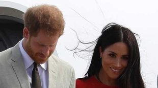 El desliz en forma de etiqueta de Meghan Markle a su llegada a Tonga