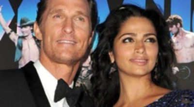 Matthew McConaughey y Camila Alves reaparecen tras su boda en la premiere de la película 'Magic Mike'