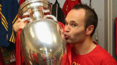 Andrés Iniesta, elegido por la UEFA Mejor Jugador de la Eurocopa 2012