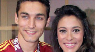 Jesús Navas y su mujer Alejandra, padres de un niño que llevará el nombre del futbolista