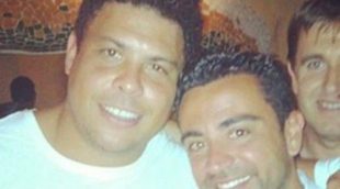 Ronaldo se va de fiesta con Xavi Hernández y Andrea Pirlo en Ibiza