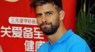 Gerard Piqué visita Tian'anmen en la recta final de su 'mini-gira' por China