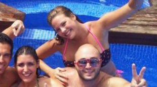 Kiko Rivera y Jessica Bueno, tarde de piscina con Aless de 'Gran Hermano 12+1'