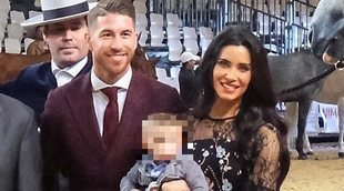 Sergio Ramos, muy feliz tras recibir el premio de Mejor Caballo del Mundo rodeado de su familia