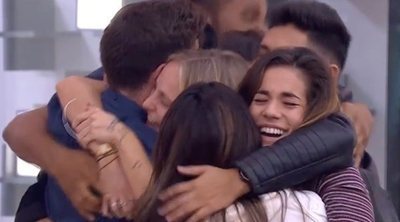 Así ha sido el reencuentro de los concursantes de 'OT 2018': abrazos y 'Somos' en conjunto